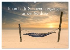 Traumhafte Sonnenuntergänge an der Nordsee (Wandkalender 2025 DIN A2 quer), CALVENDO Monatskalender - Calvendo;Sarnade