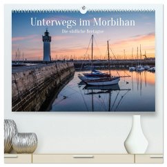 Unterwegs im Morbihan (hochwertiger Premium Wandkalender 2025 DIN A2 quer), Kunstdruck in Hochglanz - Calvendo;Hoffmann, Klaus