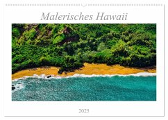 Malerisches Hawaii (Wandkalender 2025 DIN A2 quer), CALVENDO Monatskalender