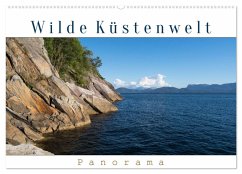 Wilde Küstenwelt - Panorama (Wandkalender 2025 DIN A2 quer), CALVENDO Monatskalender