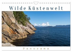 Wilde Küstenwelt - Panorama (Wandkalender 2025 DIN A4 quer), CALVENDO Monatskalender