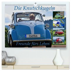 Die Knutschkugeln - Freunde fürs Leben (hochwertiger Premium Wandkalender 2025 DIN A2 quer), Kunstdruck in Hochglanz