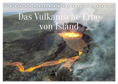 Das Vulkanische Erbe von Island (Tischkalender 2025 DIN A5 quer), CALVENDO Monatskalender - Calvendo;X Tagen um die Welt, In