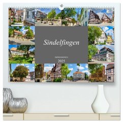 Sindelfingen Impressionen (hochwertiger Premium Wandkalender 2025 DIN A2 quer), Kunstdruck in Hochglanz - Calvendo;Meutzner, Dirk