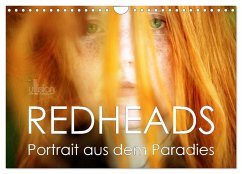REDHEADS - Portrait aus dem Paradies (Wandkalender 2025 DIN A4 quer), CALVENDO Monatskalender