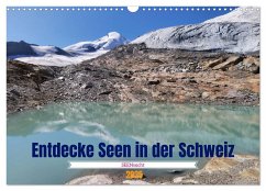 SEENsucht Entdecke Seen in der Schweiz (Wandkalender 2025 DIN A3 quer), CALVENDO Monatskalender