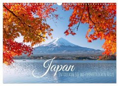 Japan: Entdecken Sie die fernöstlichen Reize (Wandkalender 2025 DIN A3 quer), CALVENDO Monatskalender