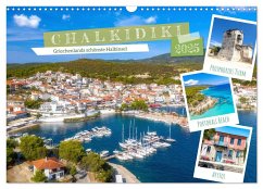 Chalkidiki - Griechenlands schönste Halbinsel (Wandkalender 2025 DIN A3 quer), CALVENDO Monatskalender - Calvendo;Grellmann, Tilo