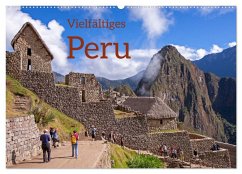 Vielfältiges Peru (Wandkalender 2025 DIN A2 quer), CALVENDO Monatskalender
