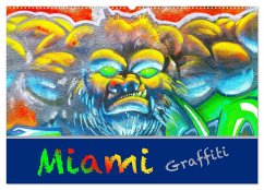 Miami Graffiti (Wandkalender 2025 DIN A2 quer), CALVENDO Monatskalender
