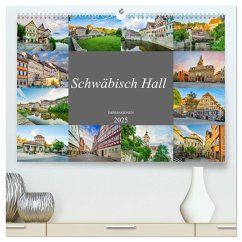 Schwäbisch Hall Impressionen (hochwertiger Premium Wandkalender 2025 DIN A2 quer), Kunstdruck in Hochglanz - Calvendo;Meutzner, Dirk