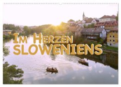 Im Herzen Sloweniens (Wandkalender 2025 DIN A2 quer), CALVENDO Monatskalender