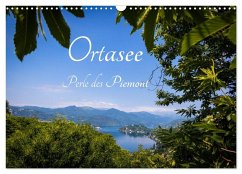 Ortasee - Perle des Piemont (Wandkalender 2025 DIN A3 quer), CALVENDO Monatskalender - Calvendo;Müller, Reinhard