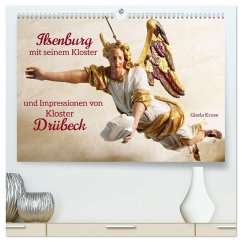 Ilsenburg mit seinem Kloster und Impressionen von Kloster Drübeck (hochwertiger Premium Wandkalender 2025 DIN A2 quer), Kunstdruck in Hochglanz - Calvendo;Kruse, Gisela