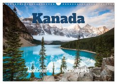 Kanada - Abenteuer in den Nationalparks (Wandkalender 2025 DIN A3 quer), CALVENDO Monatskalender