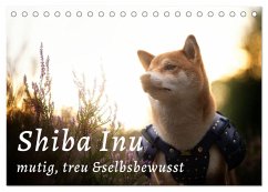 Shiba Inu - mutig, treu, selbstbewusst (Tischkalender 2025 DIN A5 quer), CALVENDO Monatskalender - Calvendo;Photography by Alexandra Schultz, Tamashinu