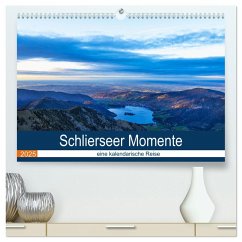 Schlierseer Momente - eine kalendarische Reise (hochwertiger Premium Wandkalender 2025 DIN A2 quer), Kunstdruck in Hochglanz