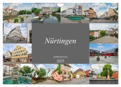 Nürtingen Impressionen (Wandkalender 2025 DIN A4 quer), CALVENDO Monatskalender