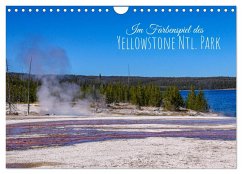 Im Farbenspiel des Yellowstone Natl. Park (Wandkalender 2025 DIN A4 quer), CALVENDO Monatskalender