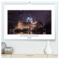 Nachtschwärmer Hannover (hochwertiger Premium Wandkalender 2025 DIN A2 quer), Kunstdruck in Hochglanz