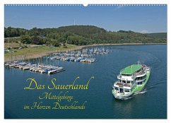 Das Sauerland - Mittelgebirge im Herzen Deutschlands (Wandkalender 2025 DIN A2 quer), CALVENDO Monatskalender