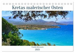 Kretas malerischer Osten (Tischkalender 2025 DIN A5 quer), CALVENDO Monatskalender