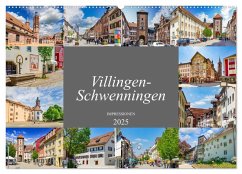 Villingen-Schwenningen Stadtansichten (Wandkalender 2025 DIN A2 quer), CALVENDO Monatskalender - Calvendo;Meutzner, Dirk