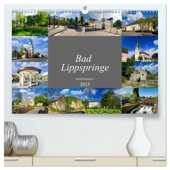 Bad Lippspringe Impressionen (hochwertiger Premium Wandkalender 2025 DIN A2 quer), Kunstdruck in Hochglanz