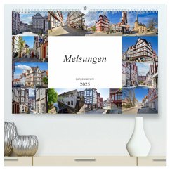 Melsungen Impressionen (hochwertiger Premium Wandkalender 2025 DIN A2 quer), Kunstdruck in Hochglanz