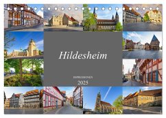 Hildesheim Impressionen (Tischkalender 2025 DIN A5 quer), CALVENDO Monatskalender - Calvendo;Meutzner, Dirk