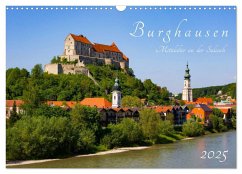 Burghausen - Mittelalter an der Salzach (Wandkalender 2025 DIN A3 quer), CALVENDO Monatskalender