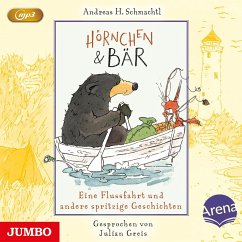 Eine Flussfahrt und andere spritzige Geschichten / Hörnchen & Bär Bd.3 (MP3-CD) - Schmachtl, Andreas