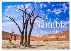 Namibia - Vom Sossusvlei bis zum Etosha Nationalpark (Wandkalender 2025 DIN A2 quer), CALVENDO Monatskalender - Calvendo;Inxtagenumdiewelt