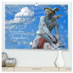 Zauberhaft sorglos Ein magischer Blick auf die Götter im Park Sanssouci (hochwertiger Premium Wandkalender 2025 DIN A2 quer), Kunstdruck in Hochglanz