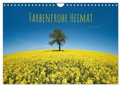 Farbenfrohe Heimat (Wandkalender 2025 DIN A4 quer), CALVENDO Monatskalender