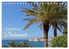 Weltkulturerbe Dubrovnik (Tischkalender 2025 DIN A5 quer), CALVENDO Monatskalender