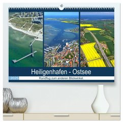Heiligenhafen - Ostsee (hochwertiger Premium Wandkalender 2025 DIN A2 quer), Kunstdruck in Hochglanz