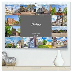 Peine Impressionen (hochwertiger Premium Wandkalender 2025 DIN A2 quer), Kunstdruck in Hochglanz