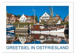 Greetsiel in Ostfriesland (Wandkalender 2025 DIN A2 quer), CALVENDO Monatskalender