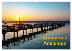 Ammersee-Ansichten (Wandkalender 2025 DIN A2 quer), CALVENDO Monatskalender