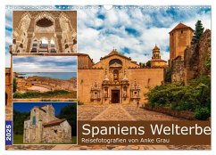 Spaniens Welterbe (Wandkalender 2025 DIN A3 quer), CALVENDO Monatskalender - Calvendo;Grau, Anke