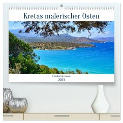 Kretas malerischer Osten (hochwertiger Premium Wandkalender 2025 DIN A2 quer), Kunstdruck in Hochglanz - Calvendo;Kleemann, Claudia