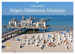 Ostseeinseln Rügen, Hiddensee, Ummanz (Wandkalender 2025 DIN A2 quer), CALVENDO Monatskalender