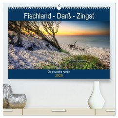 Fischland - Darß- Zingst (hochwertiger Premium Wandkalender 2025 DIN A2 quer), Kunstdruck in Hochglanz