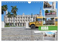 Kuba - karibisches Inselparadies (Wandkalender 2025 DIN A4 quer), CALVENDO Monatskalender