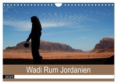 Wadi Rum Jordanien (Wandkalender 2025 DIN A4 quer), CALVENDO Monatskalender - Calvendo;Reeh