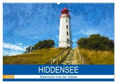 Hiddensee - Malerische Insel der Ostsee (Wandkalender 2025 DIN A2 quer), CALVENDO Monatskalender - Calvendo;Frost, Anja