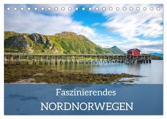 Faszinierendes Nordnorwegen (Tischkalender 2025 DIN A5 quer), CALVENDO Monatskalender