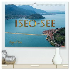 Iseo-See (hochwertiger Premium Wandkalender 2025 DIN A2 quer), Kunstdruck in Hochglanz