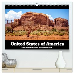 United States of America - Eine Reise durch den Westen der USA (hochwertiger Premium Wandkalender 2025 DIN A2 quer), Kunstdruck in Hochglanz
